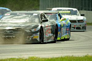 Dillon Machavern's Ford Mustang and Tommy Archer's Chevy Camaro