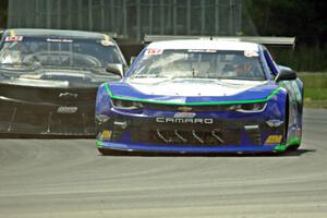 Keith Prociuk's Chevy Camaro and John Atwell's Chevy Camaro