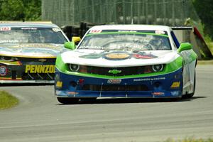 Gar Robinson's Chevy Camaro and Lawrence Loshak's Chevy Camaro