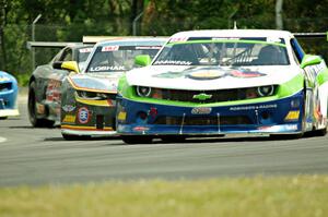 Gar Robinson's Chevy Camaro and Lawrence Loshak's Chevy Camaro