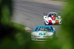 Guy Dirkin's GT-1 Olds Cutlass Supreme and Jed Copham's ASR Radical SR8 Sport