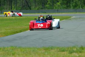 Reid Johnson's and Martin Wiedenhoeft's Spec Racer Ford 3s