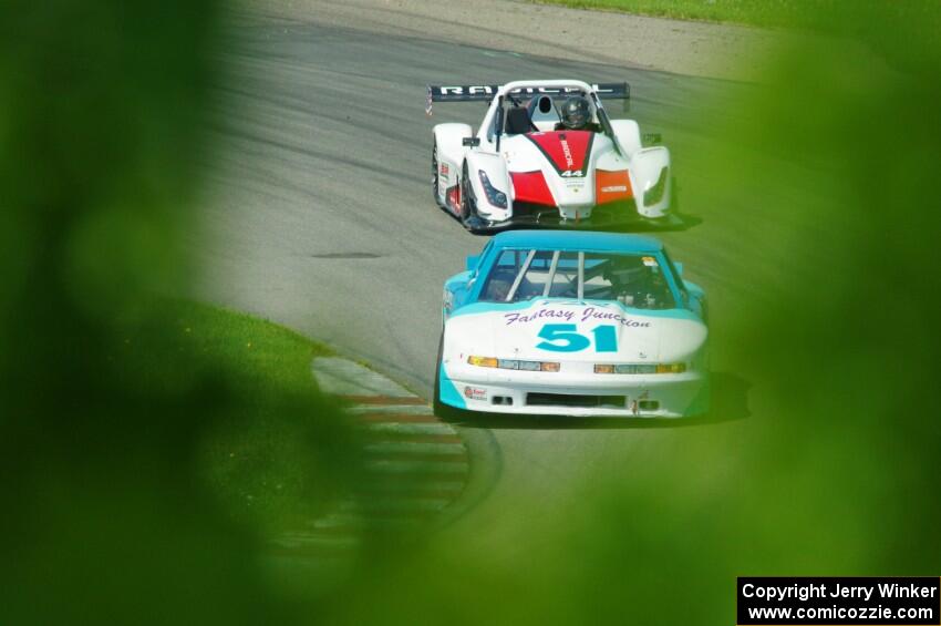 Guy Dirkin's GT-1 Olds Cutlass Supreme and Jed Copham's ASR Radical SR8 Sport