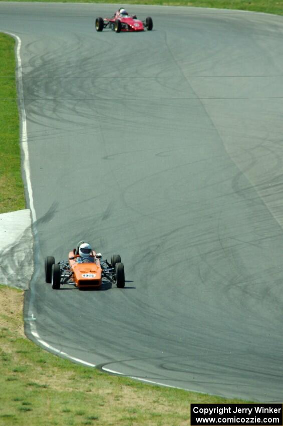 Rich Stadther's Dulon LD-9 Formula Ford and Darrell Peterson's LeGrand Mk. 21 Formula Ford