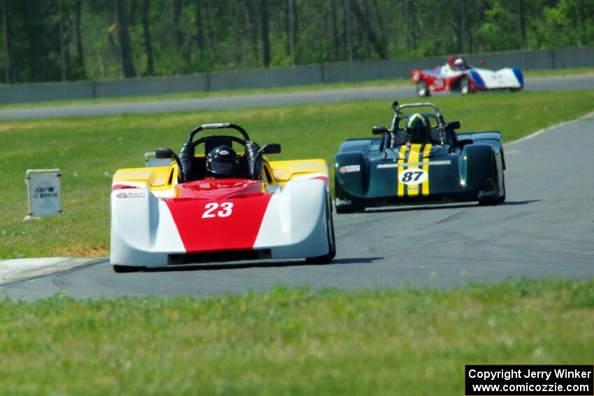 David Glodowski's and Rob Wilke's Spec Racer Fords