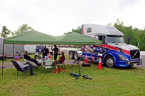 Darrell Peterson's paddock area.