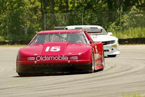 Ed Dulski's GT-1 Olds Cutlass Supreme and Mel Shaw's GT-2 Chevy Camaro