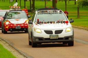 ArtCars - Pontiac Vibe and Chrysler PT Cruiser