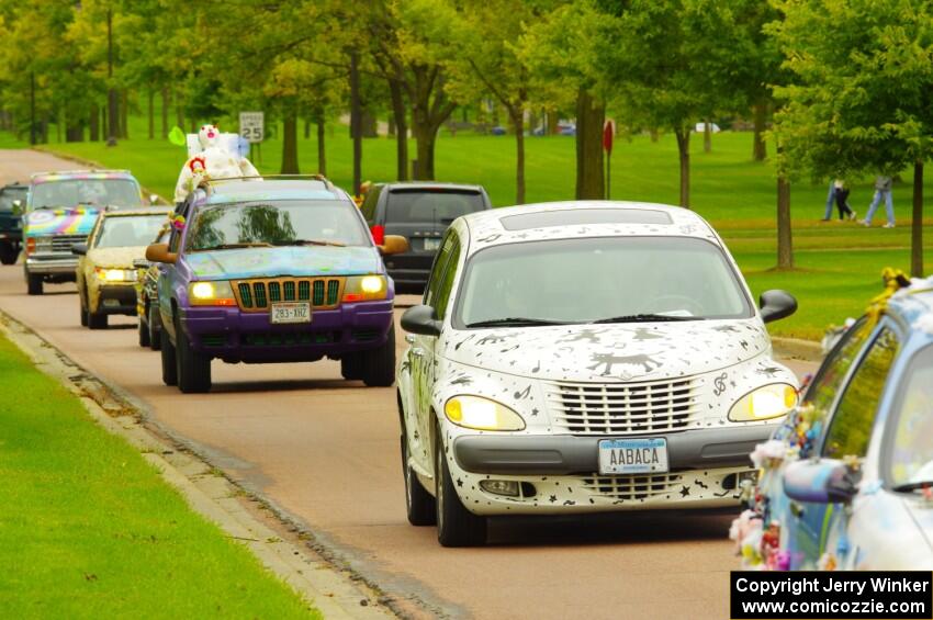 ArtCars - Chrysler PT Cruiser and Jeep Cherokee