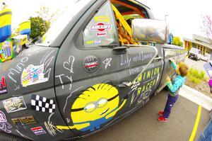 Detail of the ArtCar - Ford F-150 Pickup