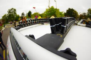 Detail of the ArtCar - Pontiac Vibe