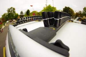 Detail of the ArtCar - Pontiac Vibe