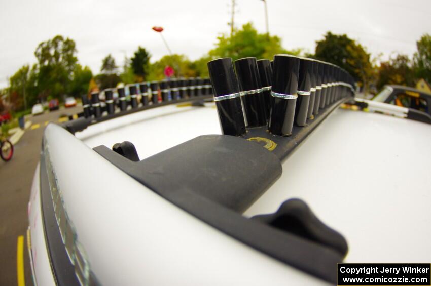 Detail of the ArtCar - Pontiac Vibe