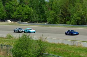 Samantha Silver's, Jamey Randall's and Chris Craft's Spec Miata Mazda Miatas