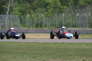 Jim Gaffney's RCA Formula Vee and Jon Belanger's Autodynamics Mk. V Formula Vee