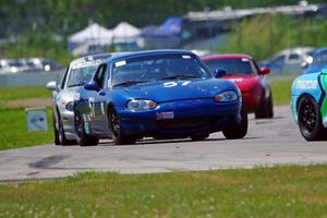 Samantha Silver's and Chris Craft's Spec Miata Mazda Miatas