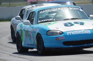 Jamey Randall's and Chris Craft's Spec Miata Mazda Miatas