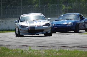 Chris Craft's and Samantha Silver's Spec Miata Mazda Miatas