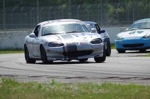 Chris Craft's, Samantha Silver's and Jamey Randall's Spec Miata Mazda Miatas