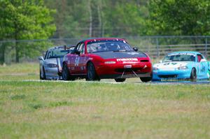 Lon Blaser's STL Mazda Miata and Jamey Randall's Spec Miata Mazda Miata