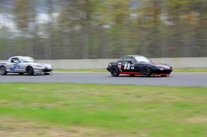 Samantha Silver's and Chris Craft's Spec Miata Mazda Miatas