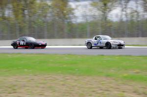 Chris Craft's and Samantha Silver's Spec Miata Mazda Miatas