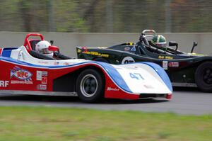 Bill Douglas' Spec Racer Ford and Rob Wilke's Spec Racer Ford 3