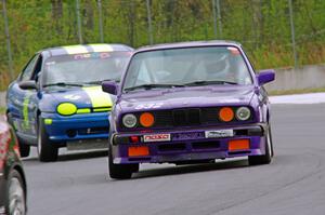 Dave LaFavor's ITS BMW 325is and John Glowaski's ITA Dodge Neon ACR