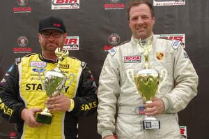 ITE combined podium) 1. Matt Lawson and 2. Jim Hall