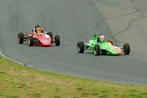 John Hogdal's Citation-Zink Z-16 Formula Ford and Darrell Peterson's LeGrand Mk.21 Formula Ford