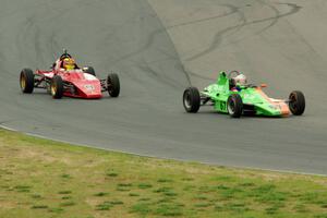John Hogdal's Citation-Zink Z-16 Formula Ford and Darrell Peterson's LeGrand Mk.21 Formula Ford