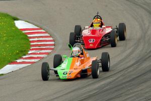 John Hogdal's Citation-Zink Z-16 Formula Ford and Darrell Peterson's LeGrand Mk.21 Formula Ford