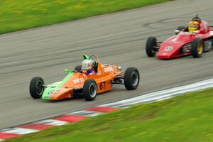 John Hogdal's Citation-Zink Z-16 Formula Ford and Darrell Peterson's LeGrand Mk.21 Formula Ford