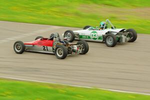 Bill Fish's Reynard 75FF and Murray Burkett's Chinook Mk.IX Formula Ford