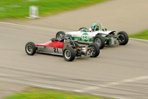 Bill Fish's Reynard 75FF and Murray Burkett's Chinook Mk.IX Formula Ford