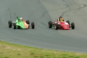 John Hogdal's Citation-Zink Z-16 Formula Ford and Darrell Peterson's LeGrand Mk.21 Formula Ford