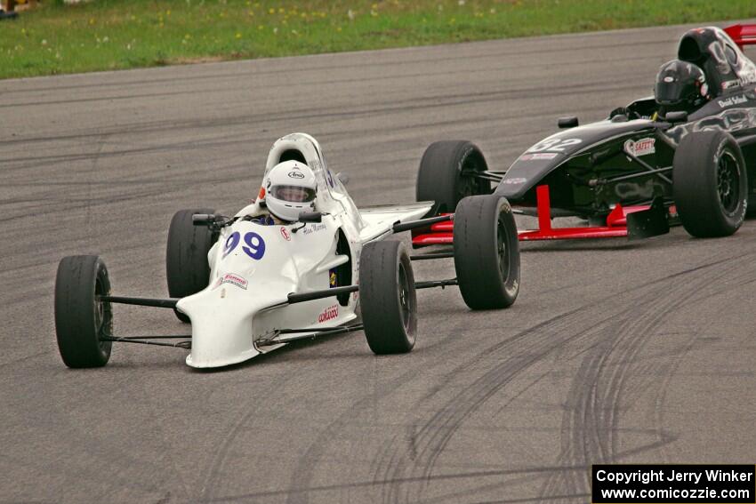 Alan Murray's Swift DB-1 Formula F and Dave Schaal's Formula Enterprises