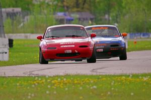 Andrew Jenkins' and Gordon Kuhnley's Spec Miata Mazda Miatas