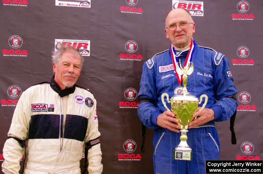 Formal F podium) 1. Alan Murray, 2. Tony Foster