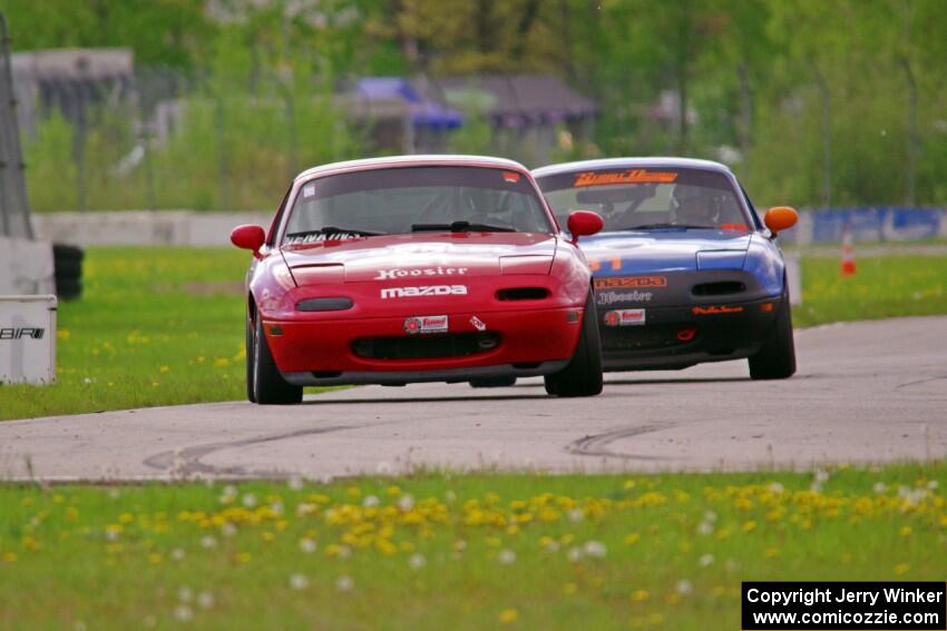 Andrew Jenkins' and Gordon Kuhnley's Spec Miata Mazda Miatas