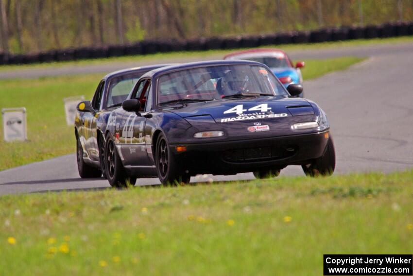 Paul Gilbert's and Greg Youngdahl's Spec Miata Mazda Miatas