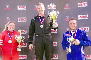 Spec Miata podium) 1. Chris Craft, 2. Samantha Silver, 3. Gordon Kuhnley