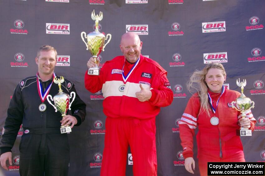 Small production podium) 1. Mark Utecht, 2. Chris Craft, 3. Samantha Silver