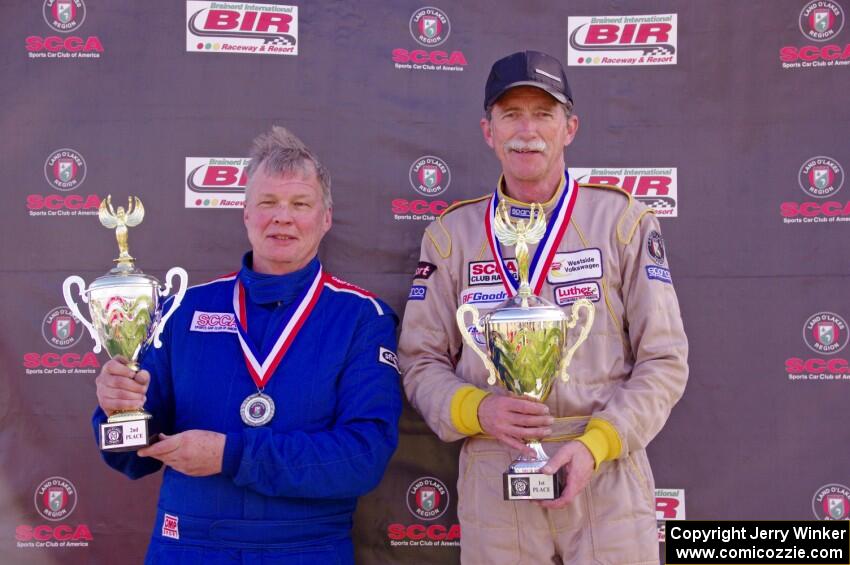 STU podium) 1. Tom Daly, 2. Roger Knuteson
