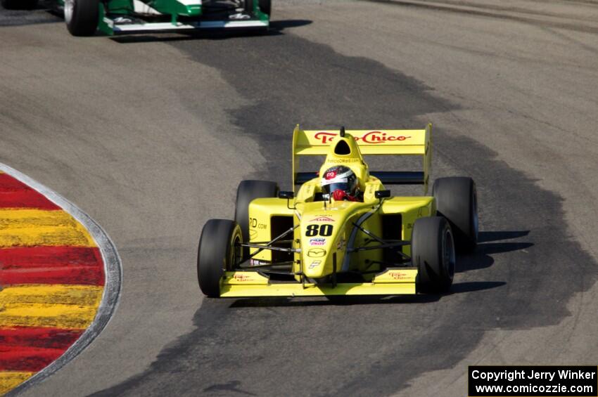 Pato O'Ward's Élan Pro Formula Mazda