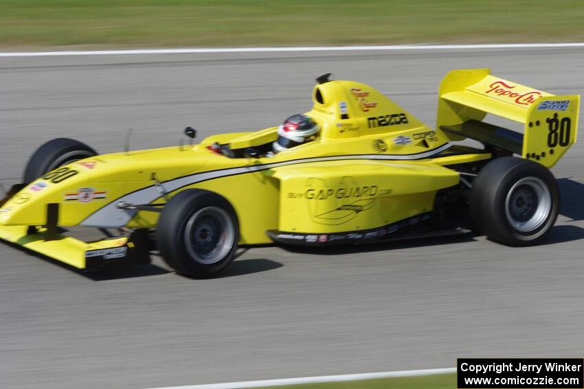 Pato O'Ward's Élan Pro Formula Mazda