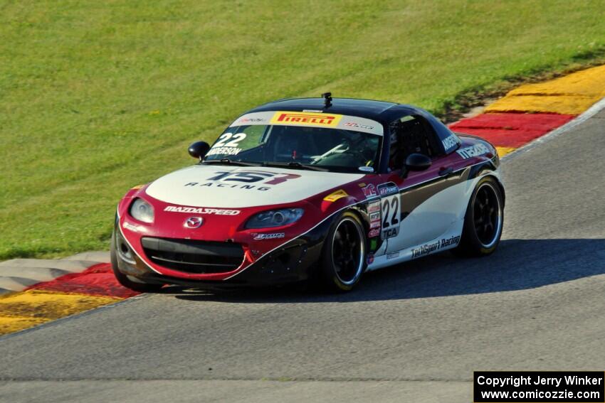 Kevin Anderson's Mazda MX-5 Cup