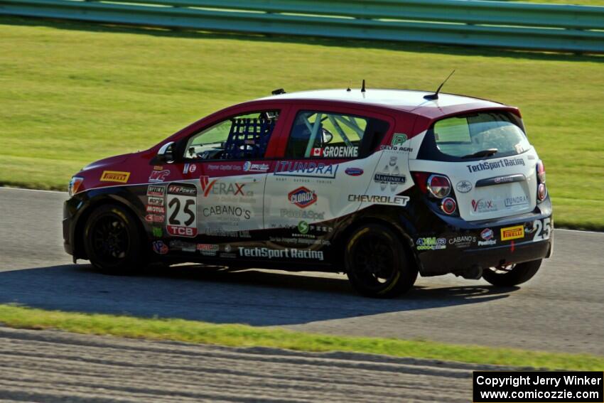 P.J. Groenke's Chevy Sonic