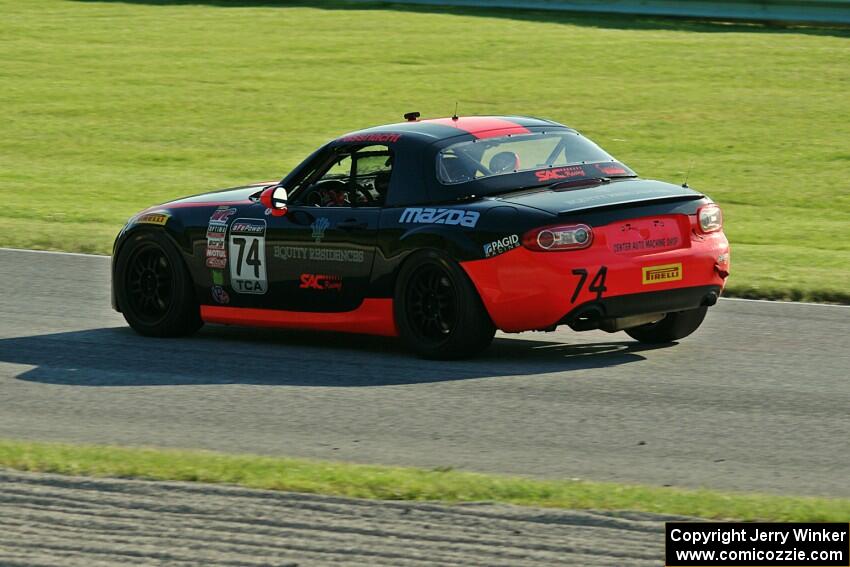 Matt Fassnacht's Mazda MX-5 Cup