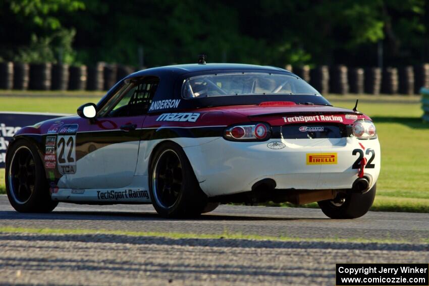 Kevin Anderson's Mazda MX-5 Cup